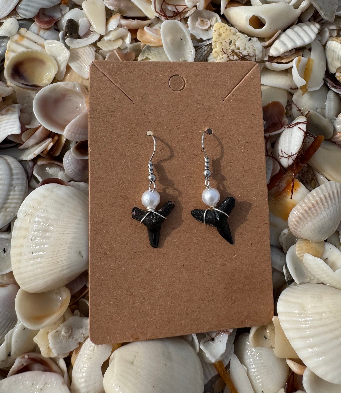 Shark Tooth Earrings