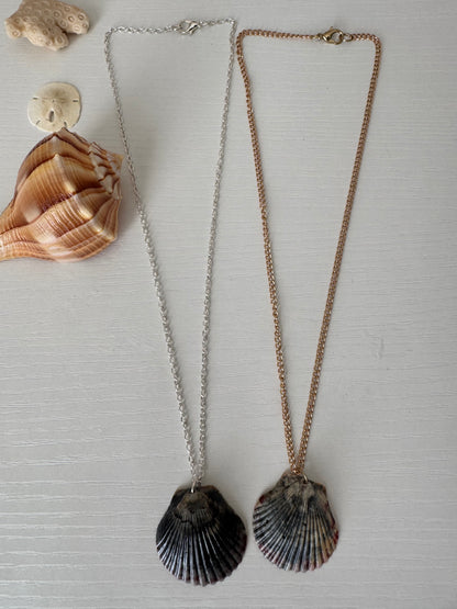 Midnight Shell Necklace