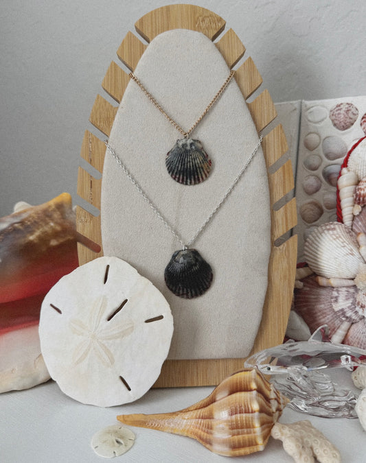 Midnight Shell Necklace