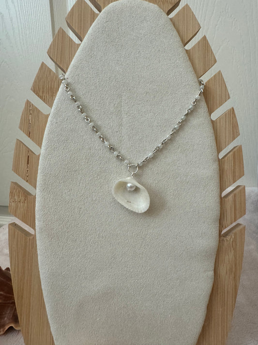 Coastal Pearl Necklace