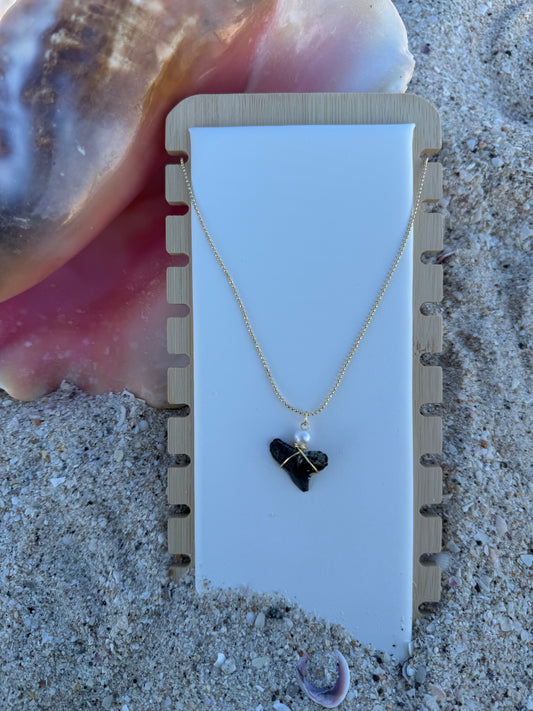 Deep Sea SharkTooth Necklace