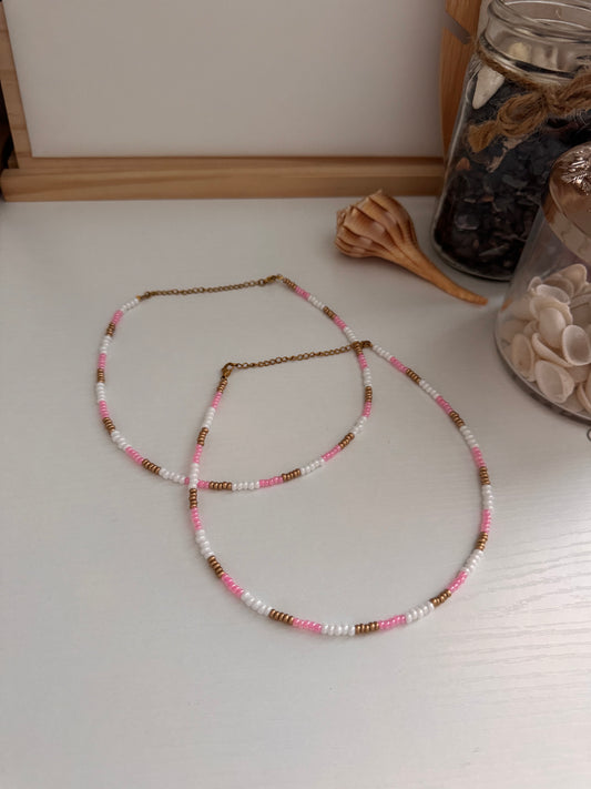 Coral Cove Beaded Necklace
